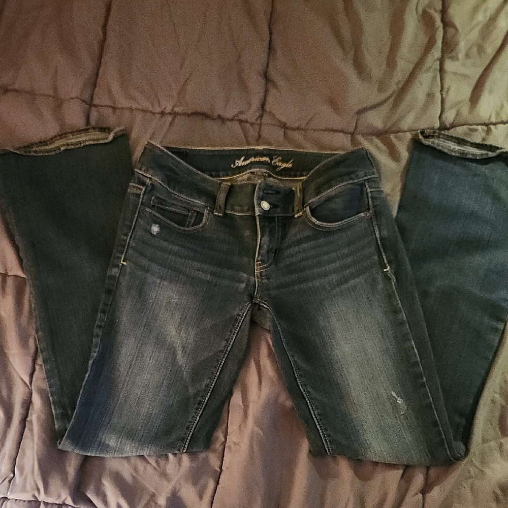 American Eagle Outfitters Women's Blue Jeans